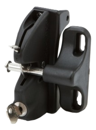 D&D LOKKLATCH - GRAVITY LATCH (LOCKABLE) - BLACK